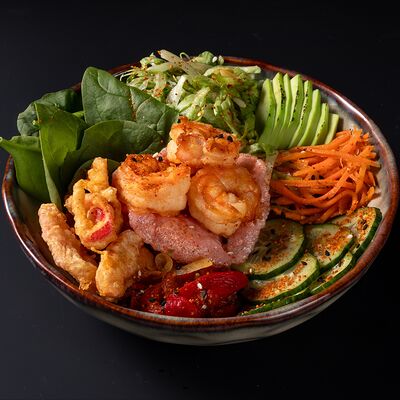 Боул с креветками в Half of You по цене 780 ₽