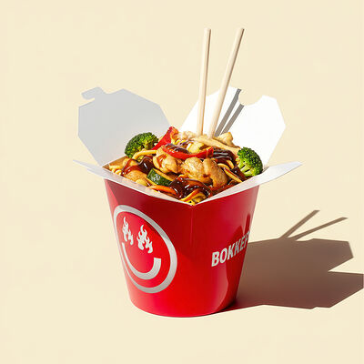 Вок детский курица терияки в Воккер по цене 359 ₽