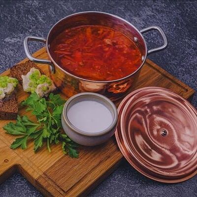 Борщ в Венеция по цене 620 ₽