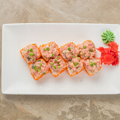 Ролл с тартаром из тунца и юдзу в Бали по цене 425 ₽