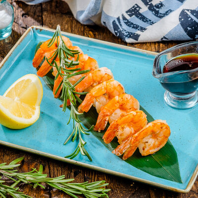 Королевские креветки в Роял Палас по цене 970 ₽