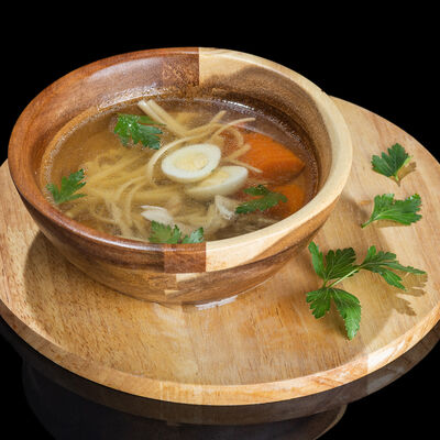 Суп Куриный с лапшой в Lucky Pizza по цене 199 ₽