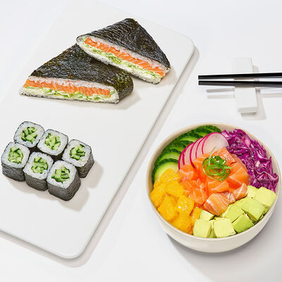 Сет на обед в Много лосося по цене 1205