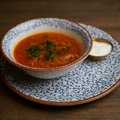 Сибирские щи в Корова на бочке по цене 520 ₽