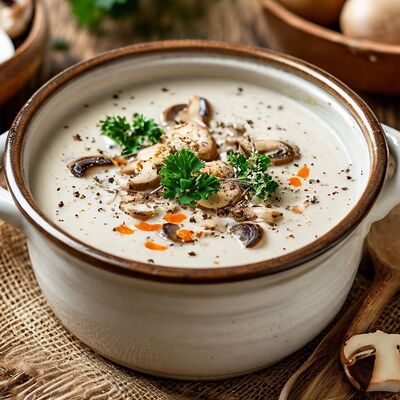Грибной крем-суп в Наш двор по цене 510 ₽
