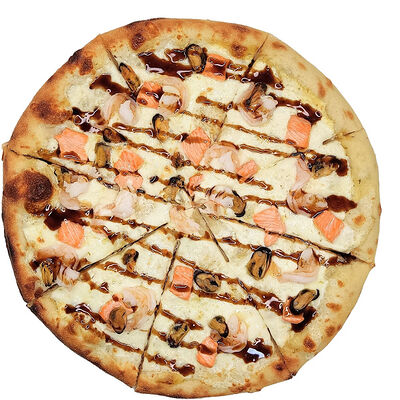 Пицца Морская в Pizza Wok по цене 889 ₽