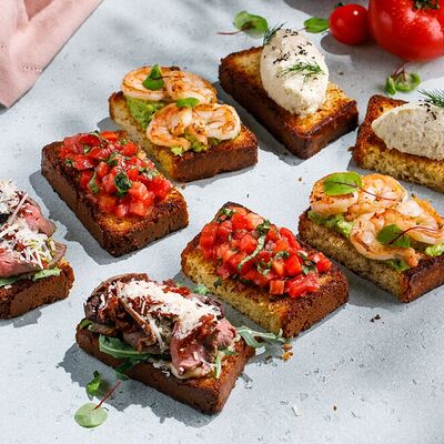 Ассорти из брускетт в Мангал&Грузия по цене 1290 ₽