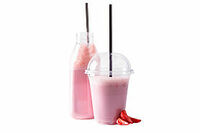 Milkshake Клубника со сливками в SushiKent