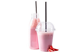 Milkshake Клубника со сливками в SushiKent по цене 380 ₽