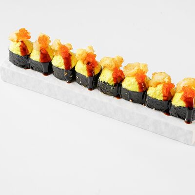 Запеченный с креветкой и соусом пармезан в Филадельфия по цене 879 ₽