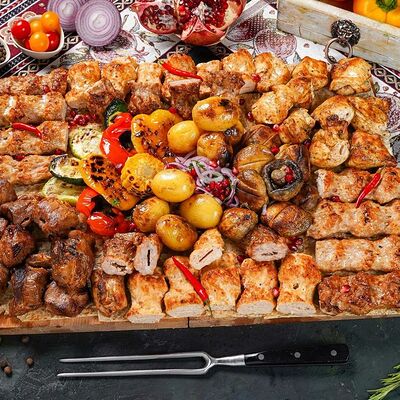 Сет на 7-10 человек в Мангал Хаус по цене 6899 ₽