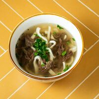 Суп с домашней лапшой в Пароварка