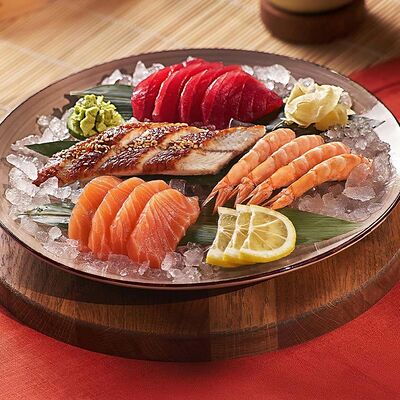 Сашими ассорти в Тануки по цене 2280 ₽