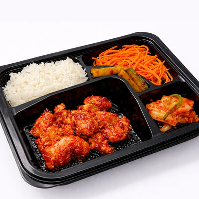 Сет с курицей в остро-сладком соусе Яннем в Kimbox - Корейская кухня по цене 990 ₽