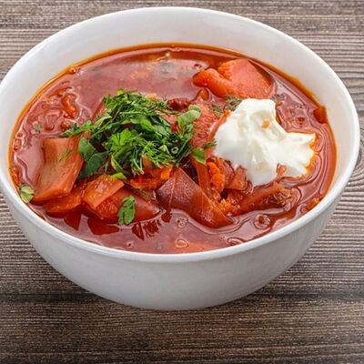 Борщ в Aliya Uz-Food по цене 499 ₽