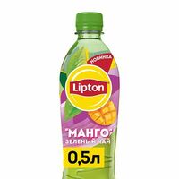 Зеленый чай Lipton со вкусом манго в Сушная