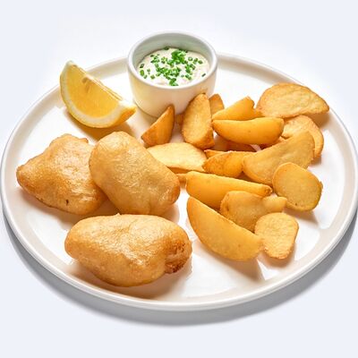 Фиш энд Чипс в Drunken duck pub по цене 930 ₽