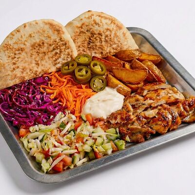 На тарелке шаверма в Шавермить по цене 579 ₽