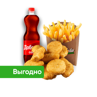 Комбо с Наггетсами 8 шт в Рука Грека по цене 499 ₽