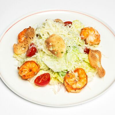 Цезарь с креветками в MEZE fastfood & grill restaurant по цене 708 ₽