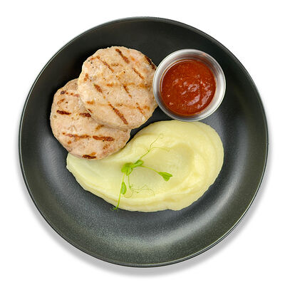 Куриные котлеты с картофельным кремом в Место Про Тесто по цене 500 ₽