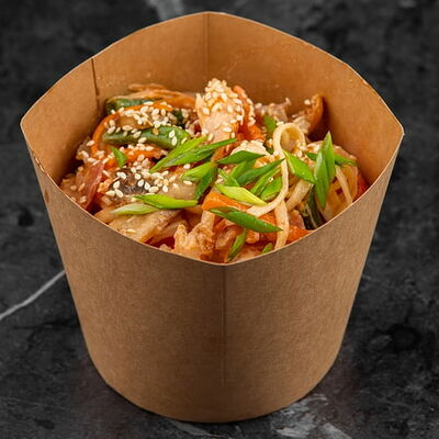 Wok с копченостями в сливочном соусе в Good Food по цене 486 ₽