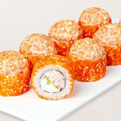 Ролл Спайси лосось в Суши Wok по цене 679 ₽