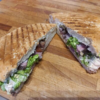 Донер с телятиной от шефа в Минута на кофе по цене 560 ₽