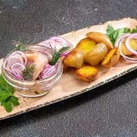 Сельдь с картофелем в Преснявары Бар