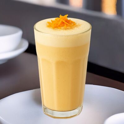 Раф Citrus Glow Мандарин в Кофе с тобой. Лимитированные напитки каждую неделю! по цене 530 ₽