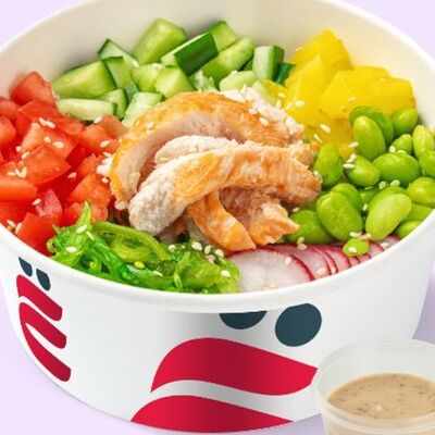 Поке с курицей + 1 соус в Ёбидоёби по цене 591 ₽