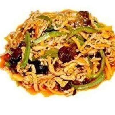 N⁰23 Свинина соломкой остренькая с овощами в кисло-сладком соусе в Китайка 77 как на Дальнем Востоке по цене 990 ₽