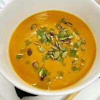 Суп-пюре из медовой тыквы в Чикетти