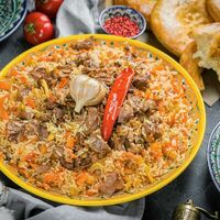 Набор на четверых с пловом из баранины в PLOVBOX