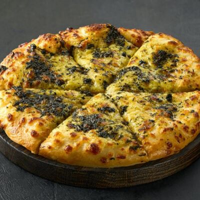 Хачапури по-мегрельски с соусом песто в Crazy Brothers по цене 530 ₽