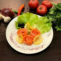 Семга слабосоленая с лимоном в Сокровище Premium & Grill