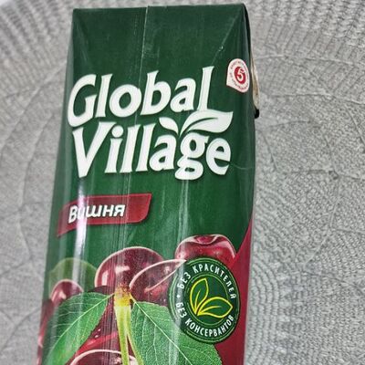 Сок Global Village Вишняв Райский дворик по цене 250 ₽