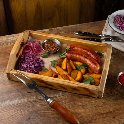 Колбаски с вялеными томатами в Vse Doma по цене 610 ₽