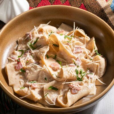 Лапшеби карбонара в Патари по цене 390 ₽