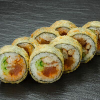 Жареный ролл Унаги темпура в Lite Sushi