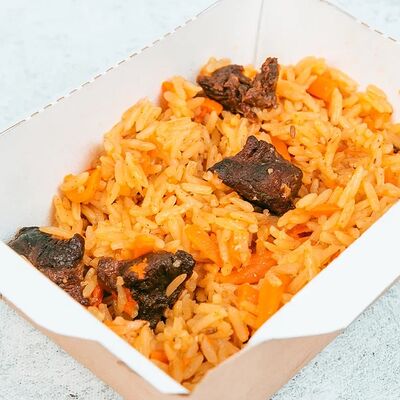 Плов с говядиной в Чуду халяль по цене 180 ₽