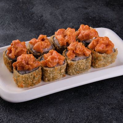 Спайси лосось хот в Friends по цене 520 ₽