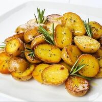 Картофель беби с розмарином в Серебряная Fabrika