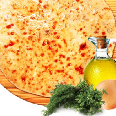 Постный пирог с зеленью и жареным луком в Foodgin по цене 950 ₽