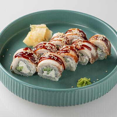 Филадельфия угорь в Роллпепперони по цене 790 ₽