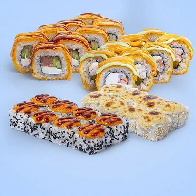 Сет Хот в EDOO Rolls & Pizza по цене 2470 ₽