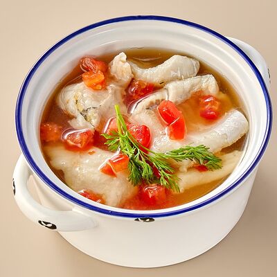 Уха наваристая (большая порция) в Промрыба по цене 472 ₽