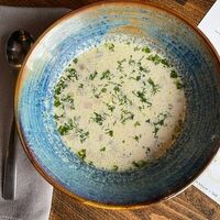 Сливочный суп с шампиньонами в More More