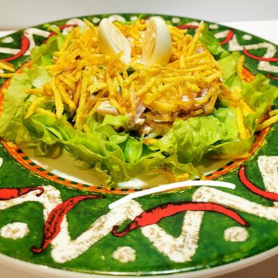 Салат Перепелиное гнездо в Mexico по цене 430 ₽