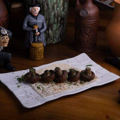 Шашлык из шампиньонов в Sololaki по цене 380 ₽